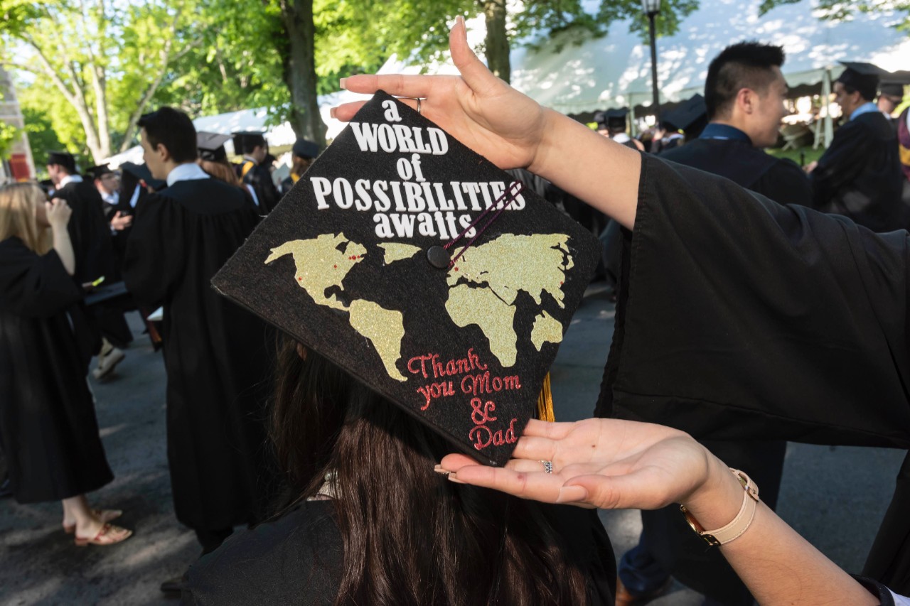 A world of possibilities awaits Thank you Mom & Dad A world of possibilities awaits Thank you Mom & Dad