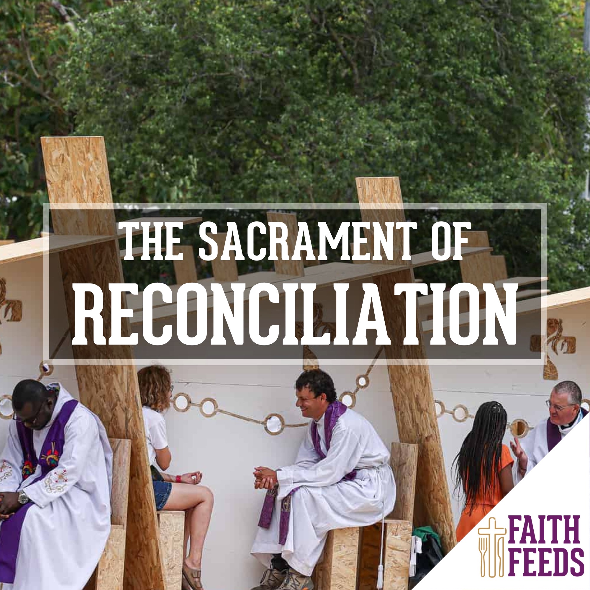 Summer Faith Feeds - Logos - Sacrament of Reconciliation Faith Feeds Logo