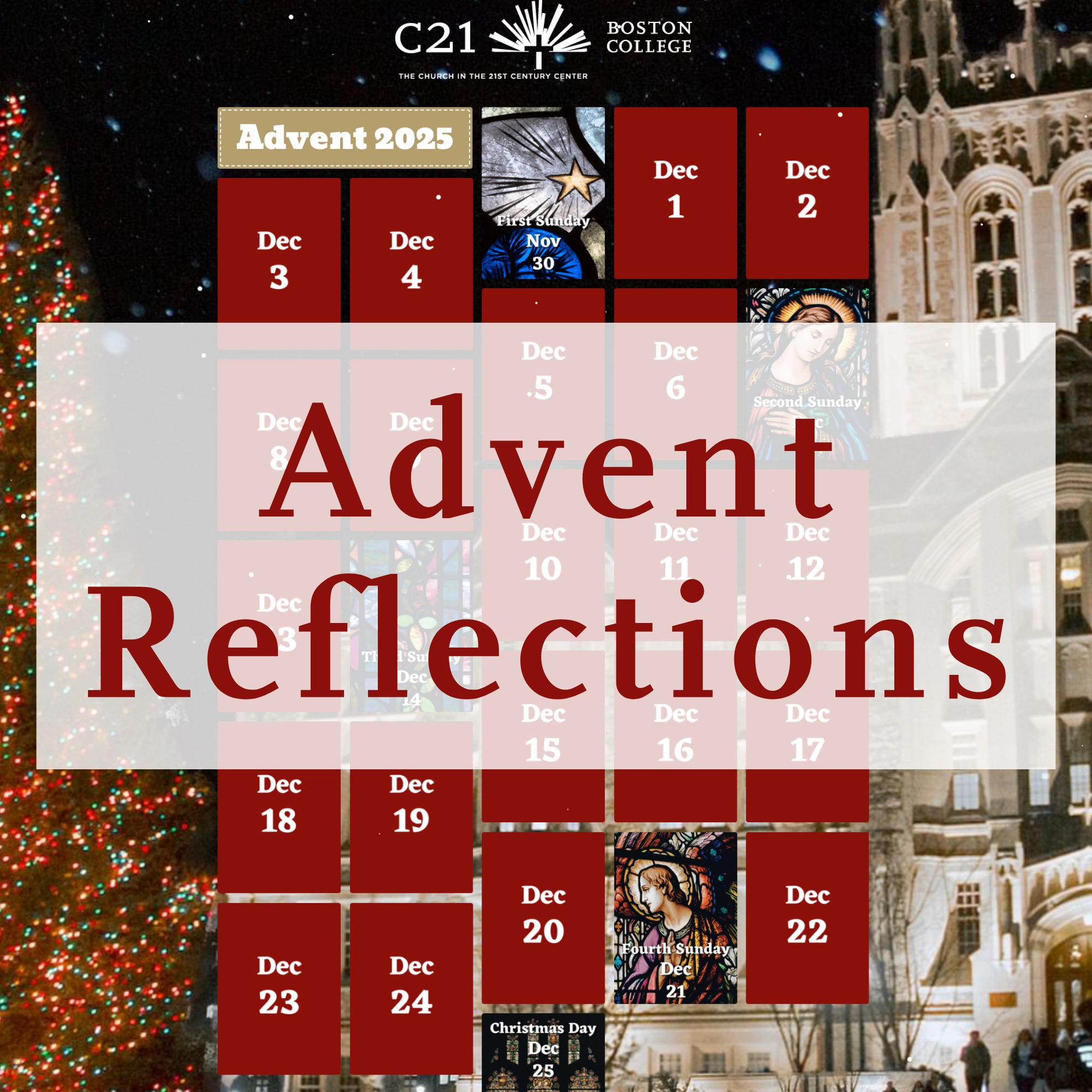 C21 Advent Reflections