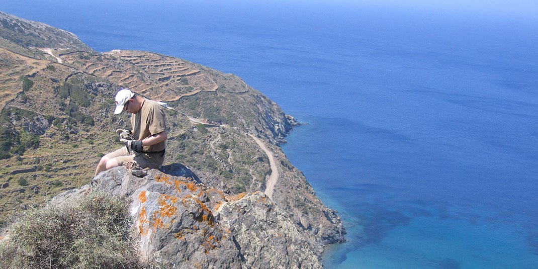 Ethan Baxter on the Greek island of Sifnos