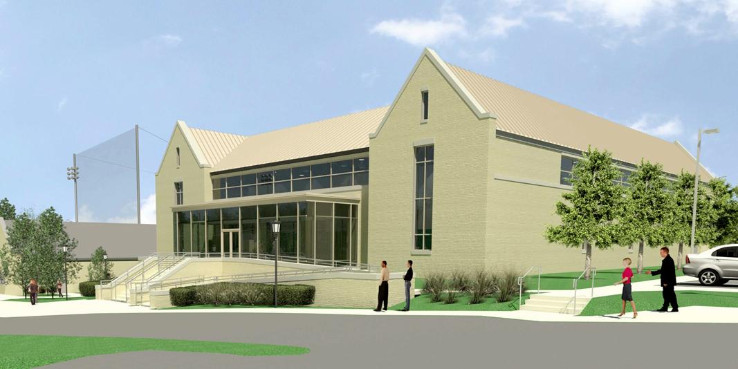 Rendering of Pete Frates Center