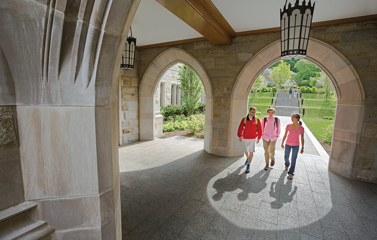 Stokes Hall archway