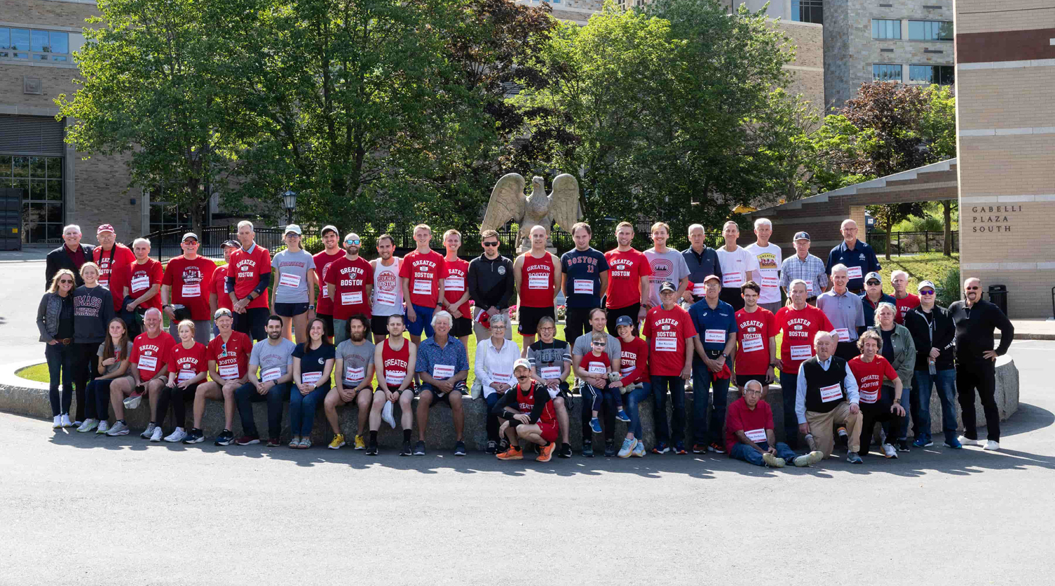 Group shot of the anniversary celebration attendees