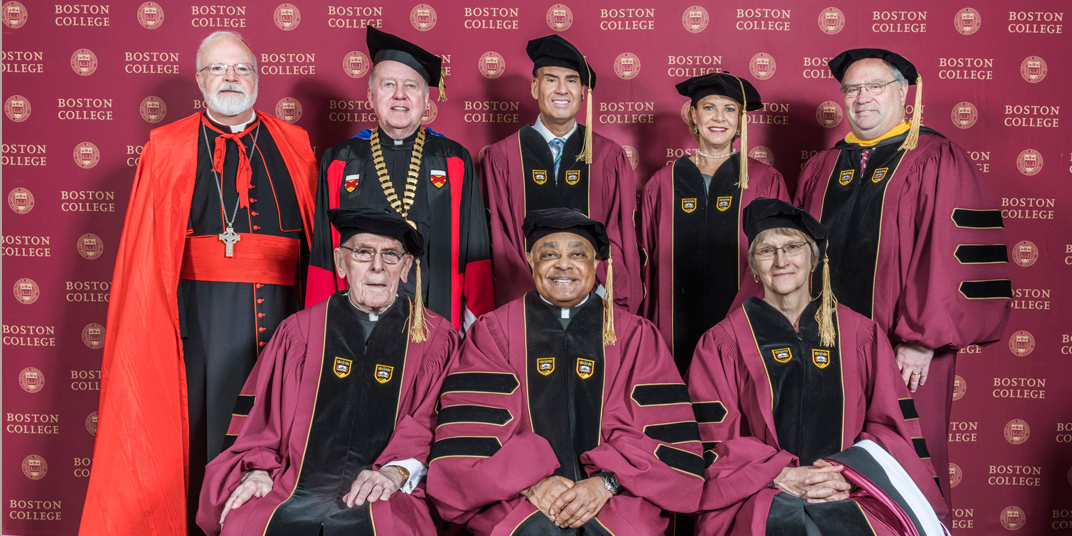 Boston College honorary degree recipients - Commencement 2018