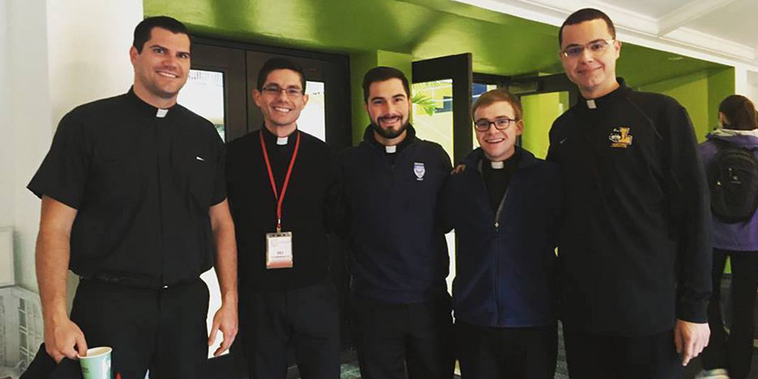  Patrick Hyland, S.J. and a group of Jesuits