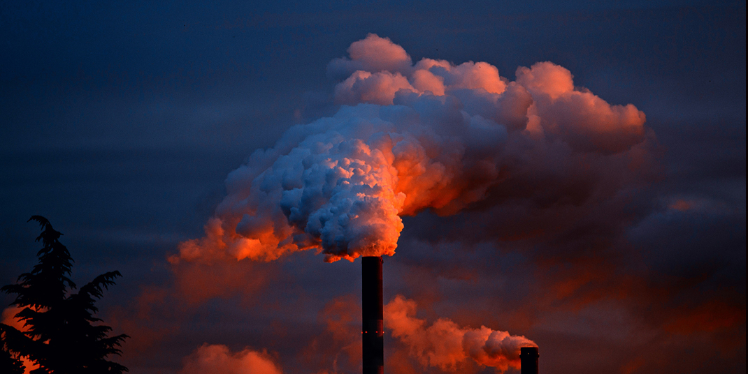 Pollution from smokestacks