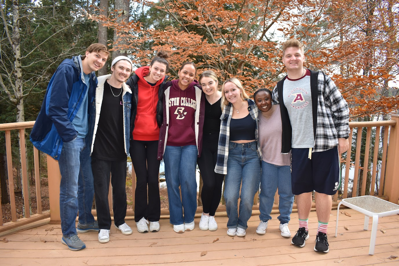 A group of halftime leaders