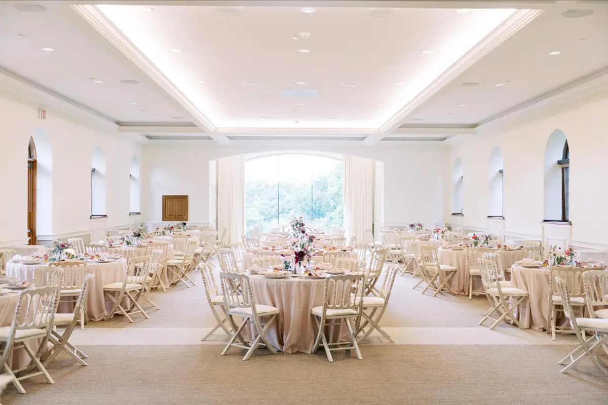 Estate Room set up for dining