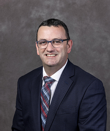 January 10, 2022 -- Boston College Dining Services staffperson Diarmuid Maye.