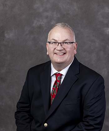 January 10, 2022 -- Boston College Dining Services staffperson Sean Leonard.