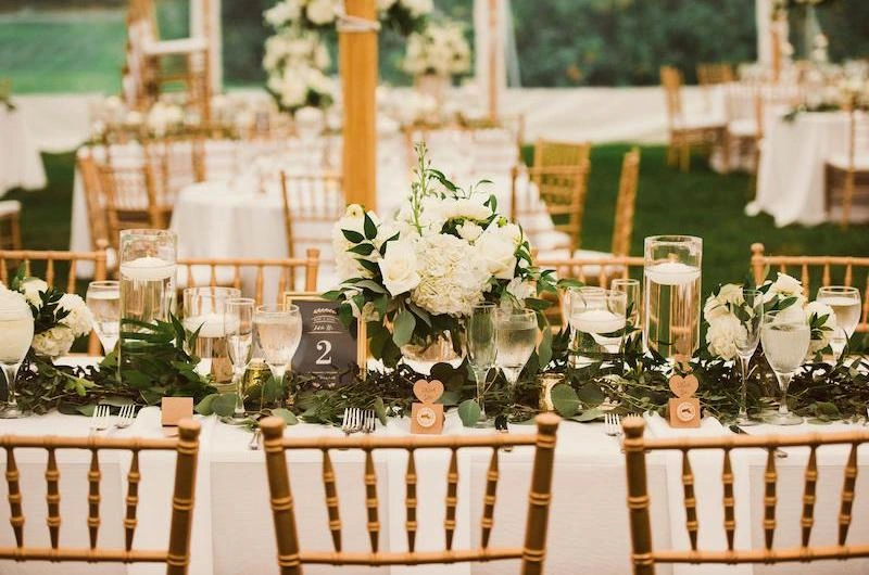 Outdoor event seating