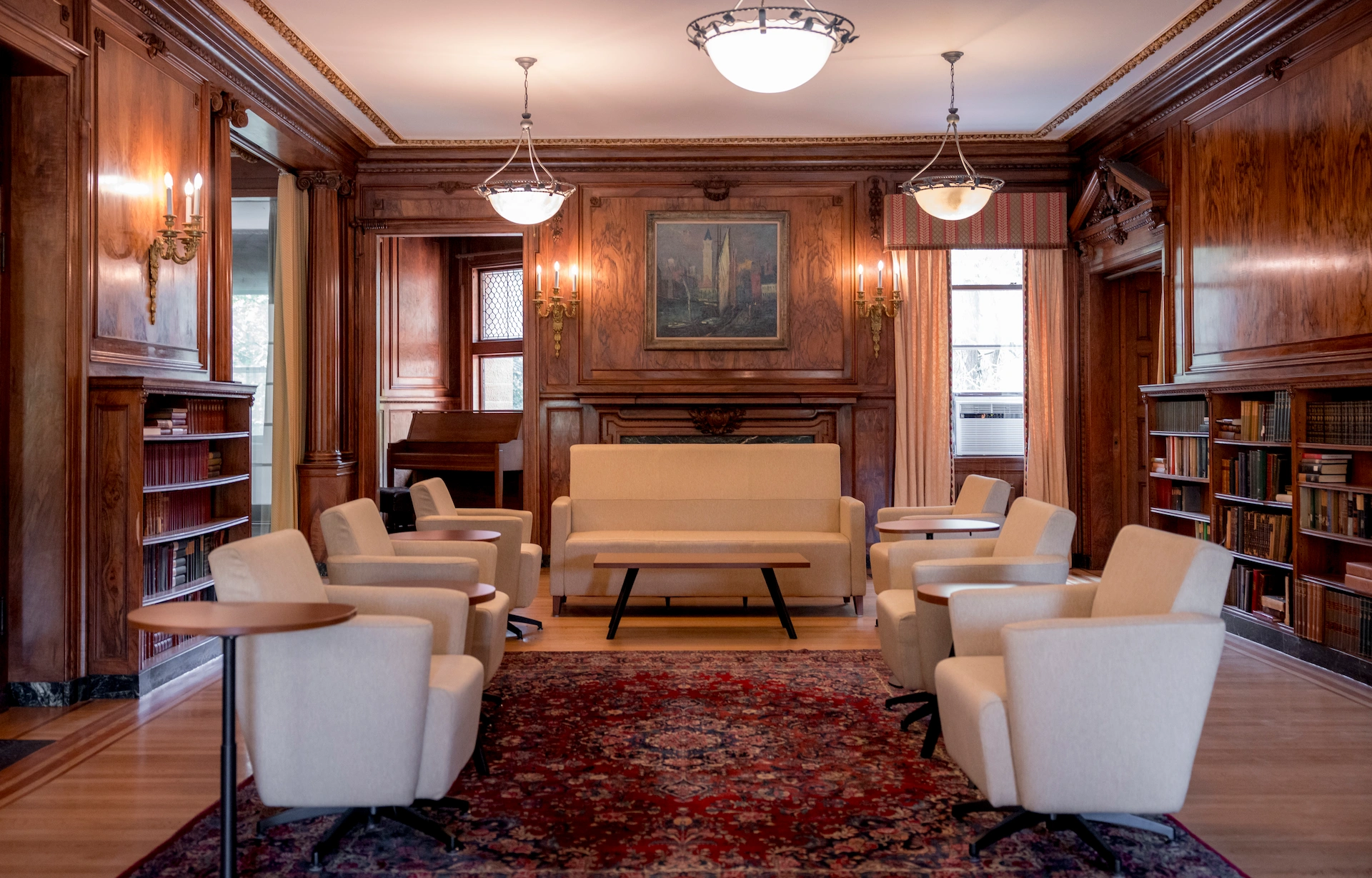 Great Hall library room
