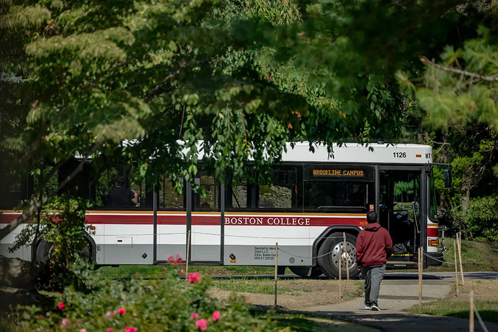 A BC shuttle bus