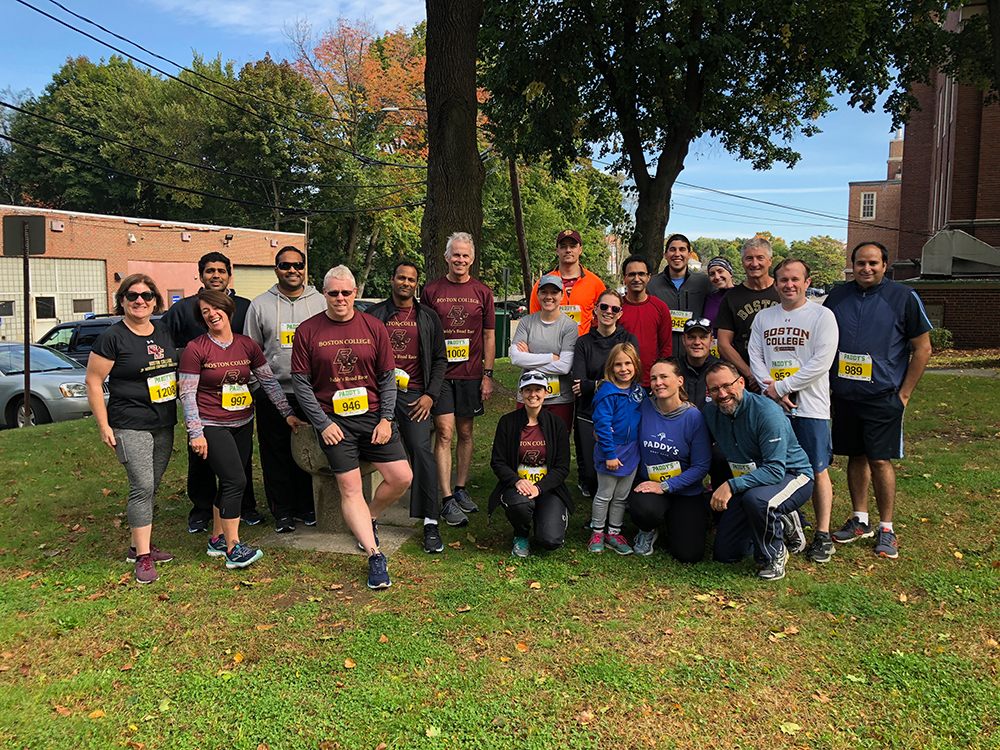 The Healthy You team at the Paddy's Road Race.