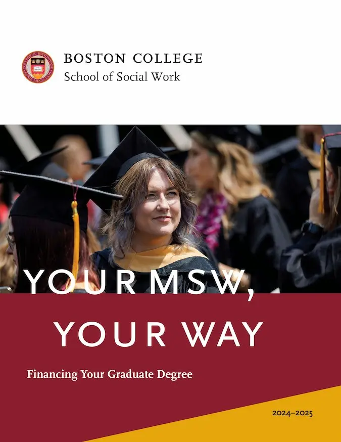 School of Social Work Graduate Financial Aid brochure
