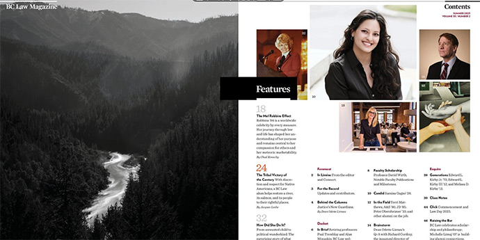 Summer 2025 Table of Contents