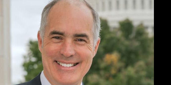senator bob casey smiling