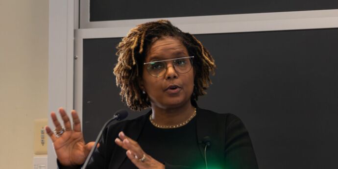 Keynote speaker Sheila Foster