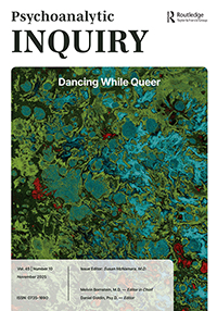 Cover page of Psychoanalytic Inquiry