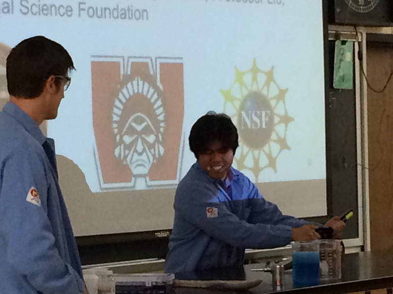 2015 Wakefield Memorial Highschool Outreach