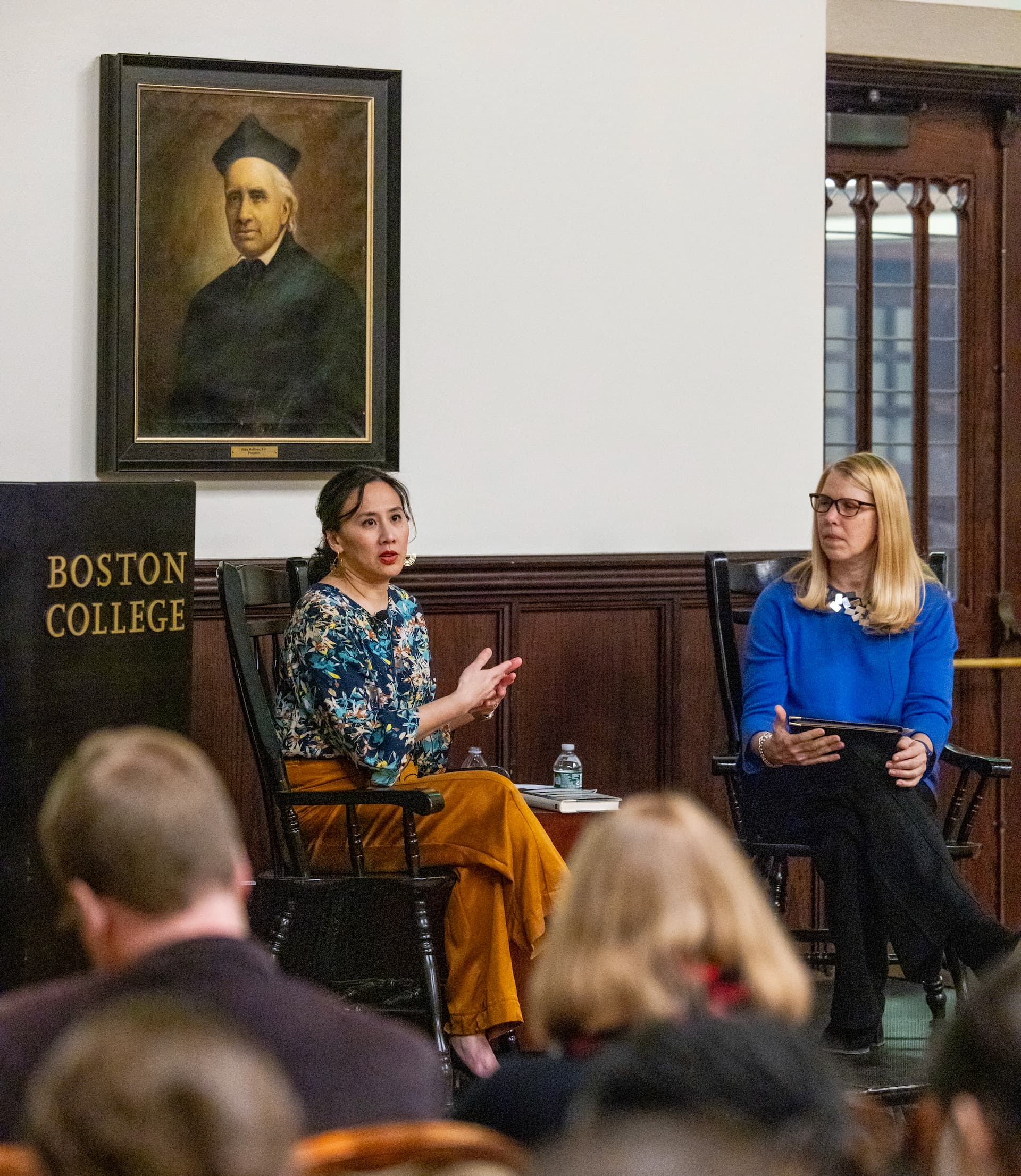 Celeste Ng and Biz Bracher