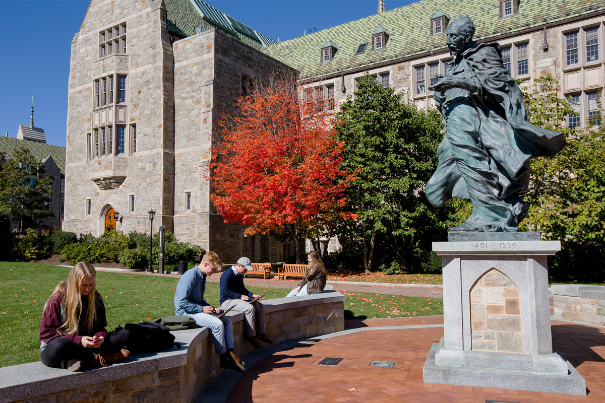 Statue of St. Ignatius Loyola