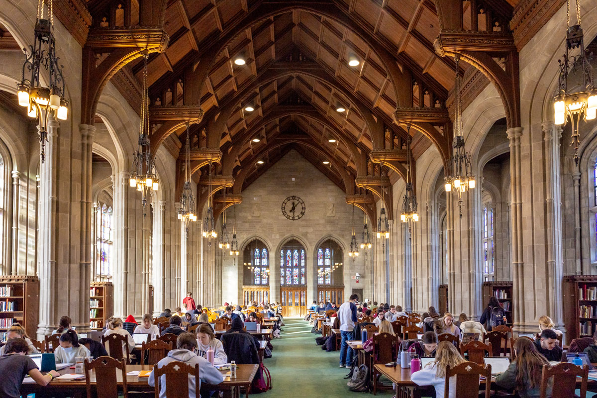 Students in Gargan Hall