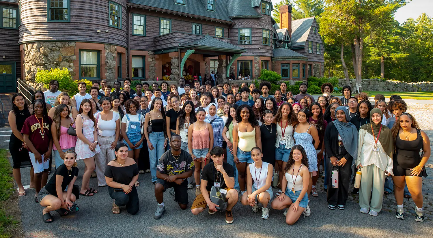 The Messina College class of 2027, group photo at orientation in July 2025.