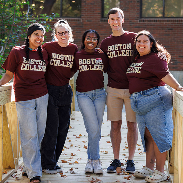SSW students at the incoming student retreat