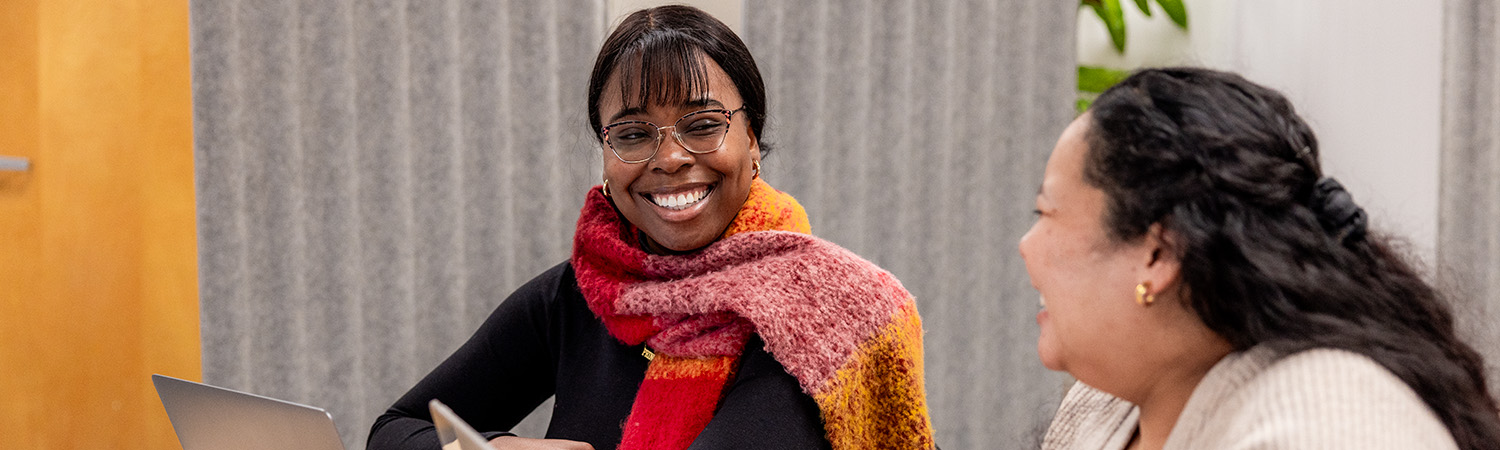 MSW Student at a field placement