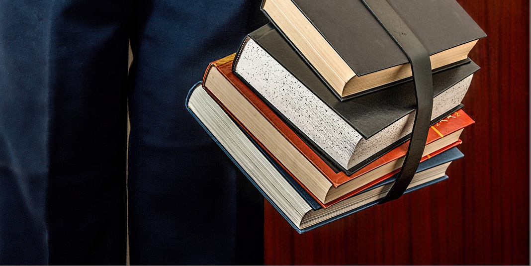 A group of textbooks