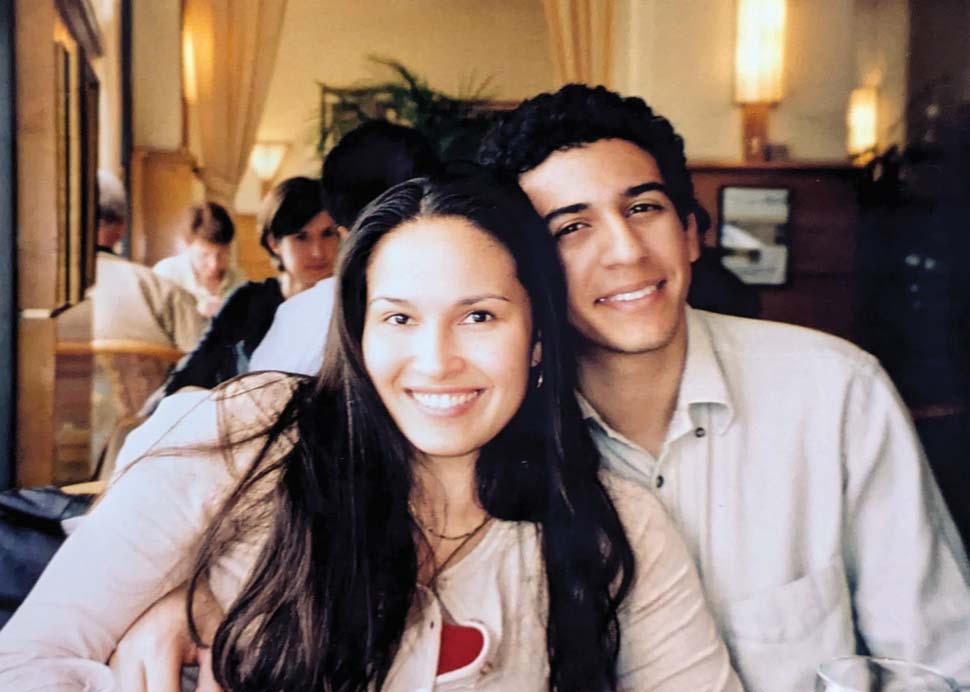 Photo of Odette and Aziz 