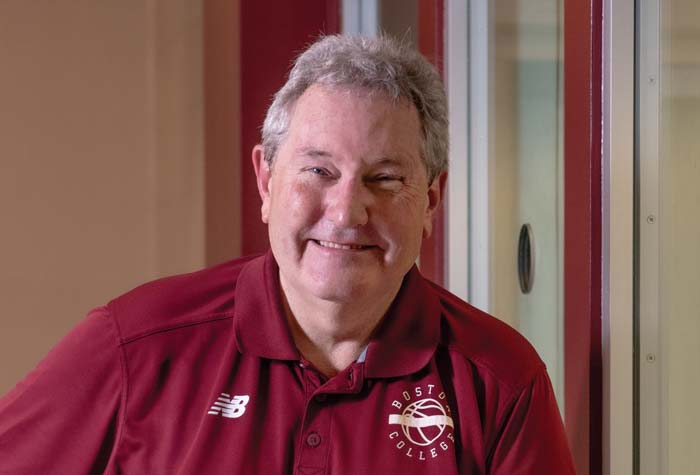 Portrait of O'Neill at the Conte Forum ticket window