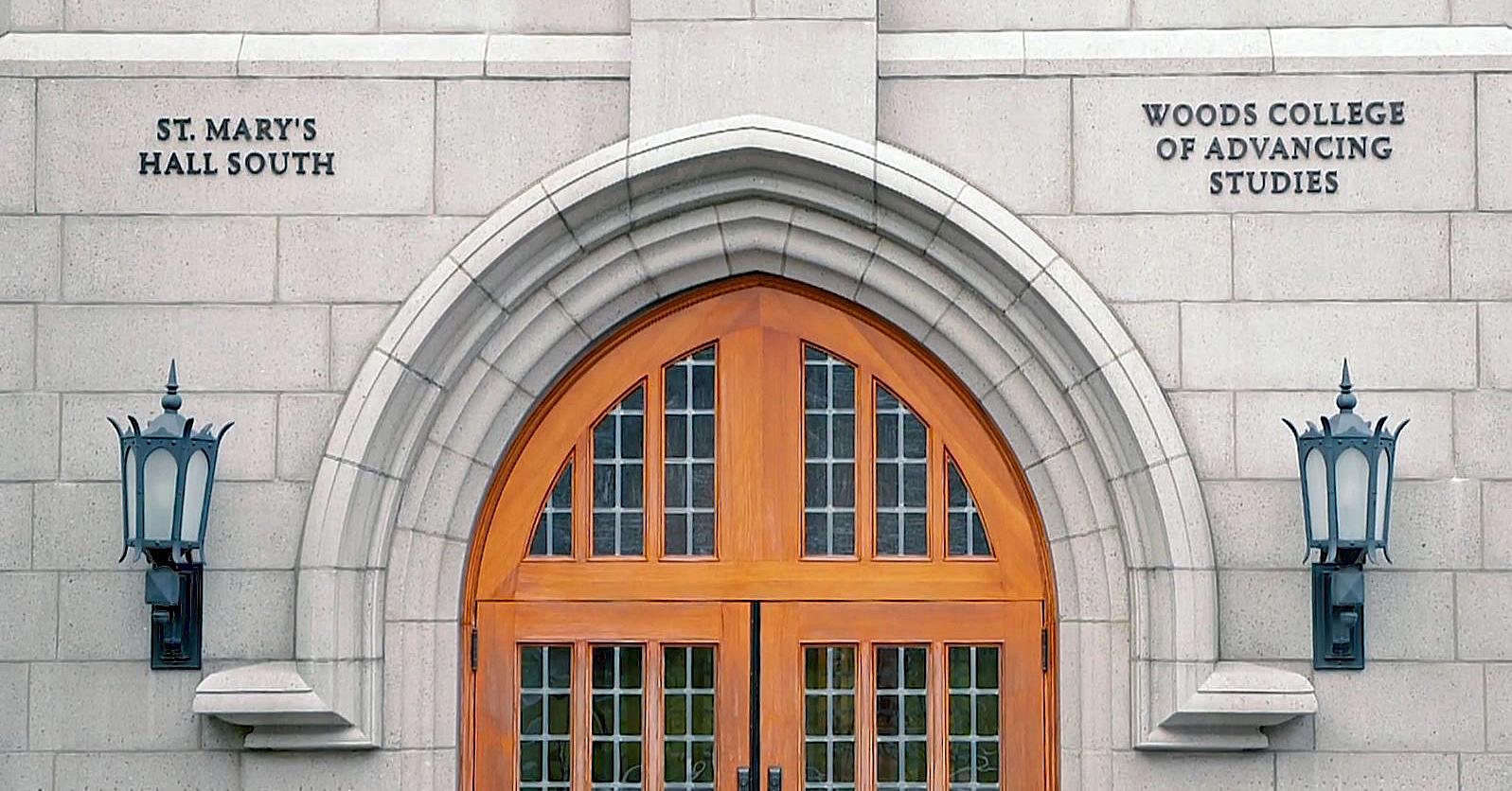 Woods College of Advancing Studies entrance