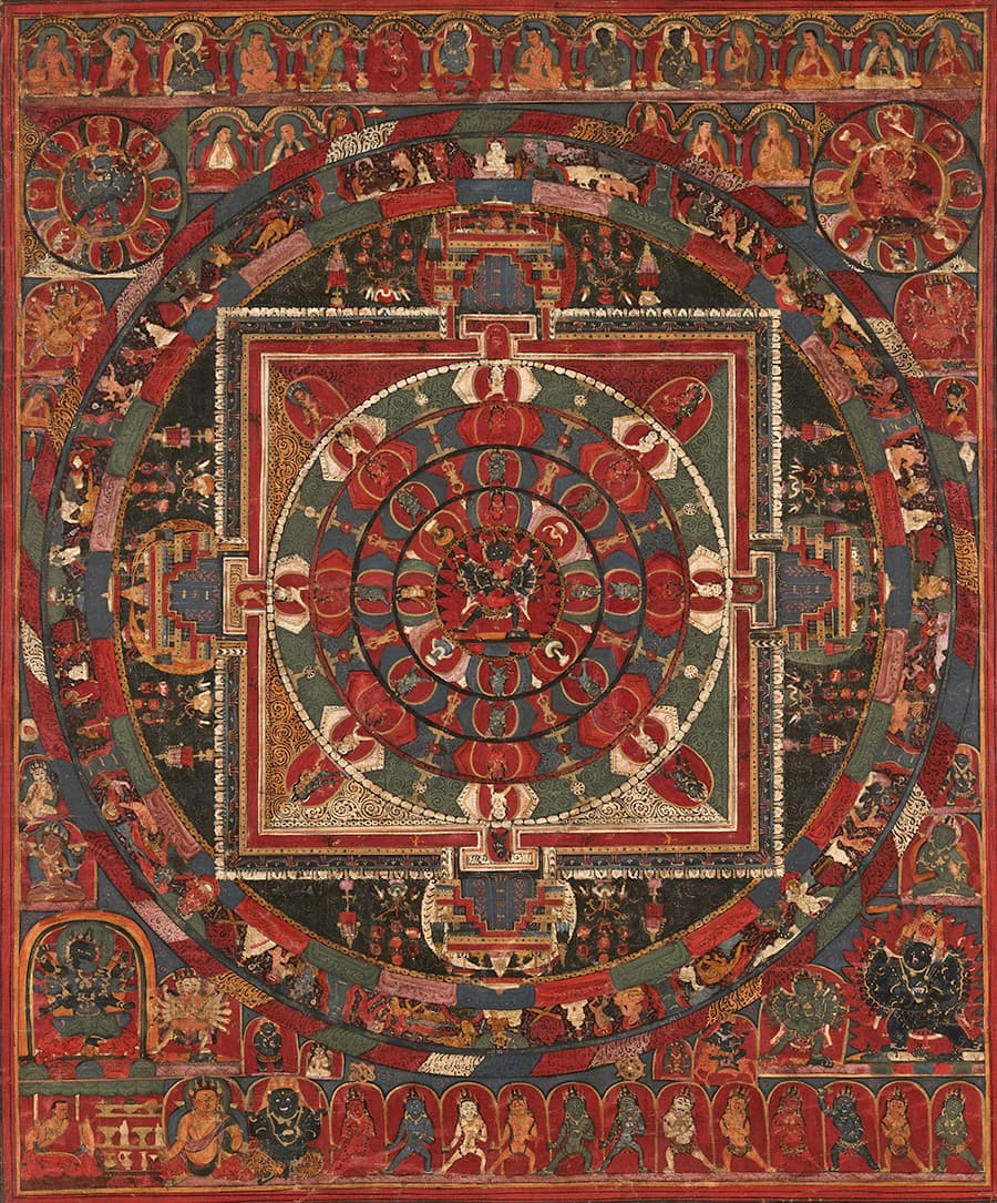 Work from the Gateway to Himalayan Art exhbition