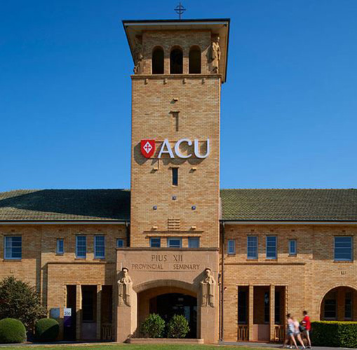 A building on the ACU campus