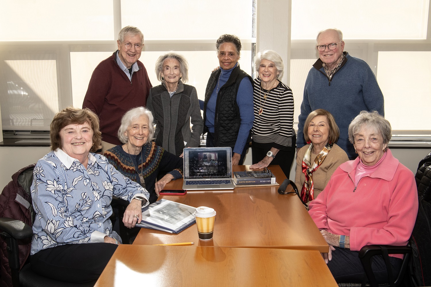 Members of the Jean Mooney Book Club