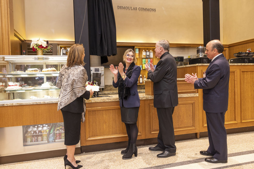 a group of people in the Chocolate Bar