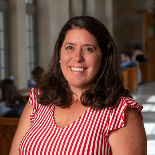 Morrissey College of Arts and Science faculty portrait of María de los Ángeles Picone (History)