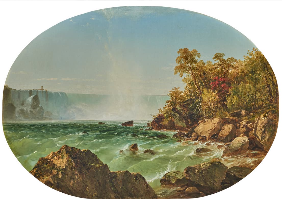 A landscape of Niagara Falls