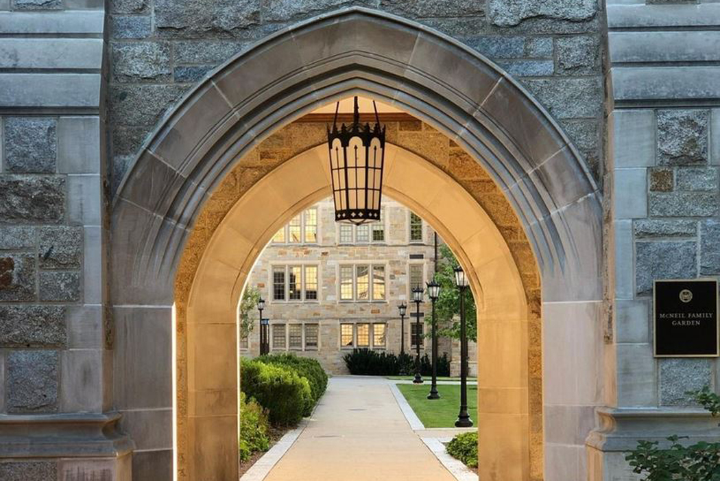 Stokes Hall archway