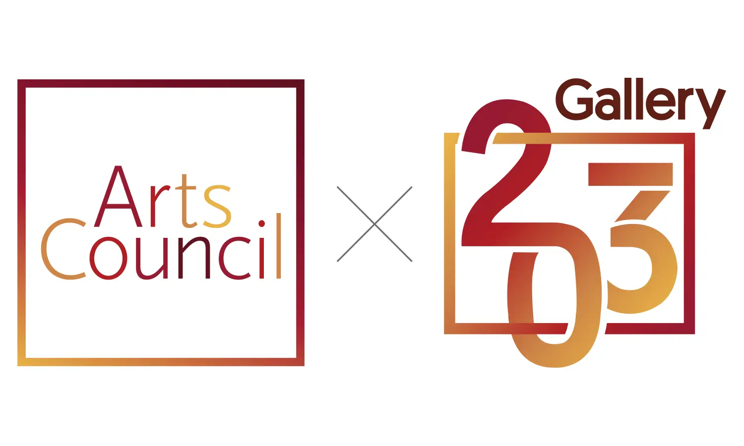 Arts Council Gallery 203 logos