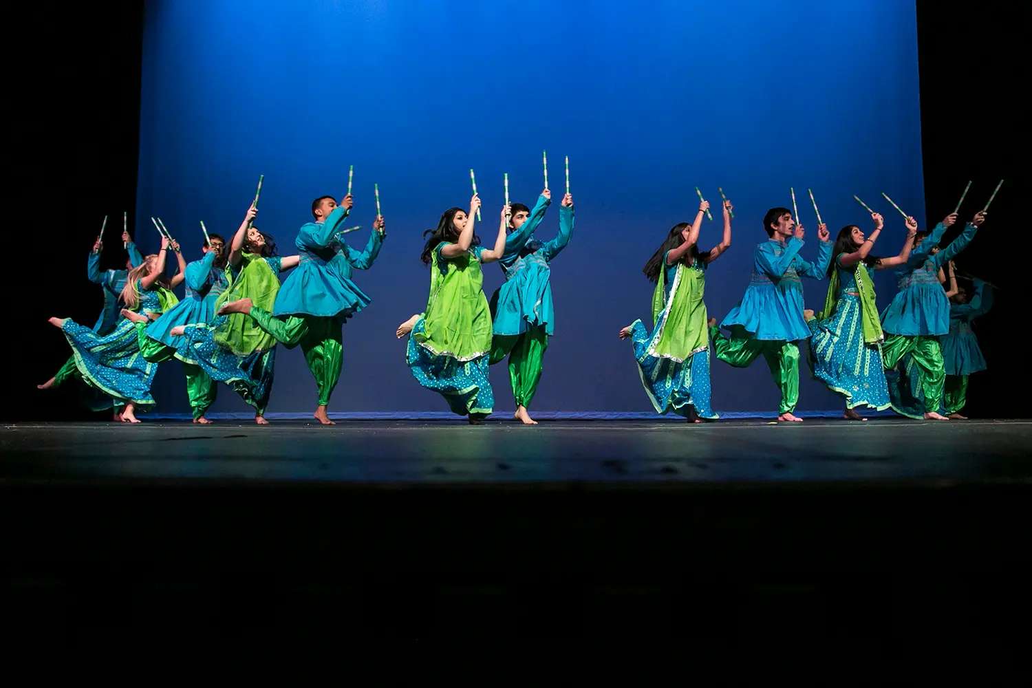 Students performing at Week of Dance