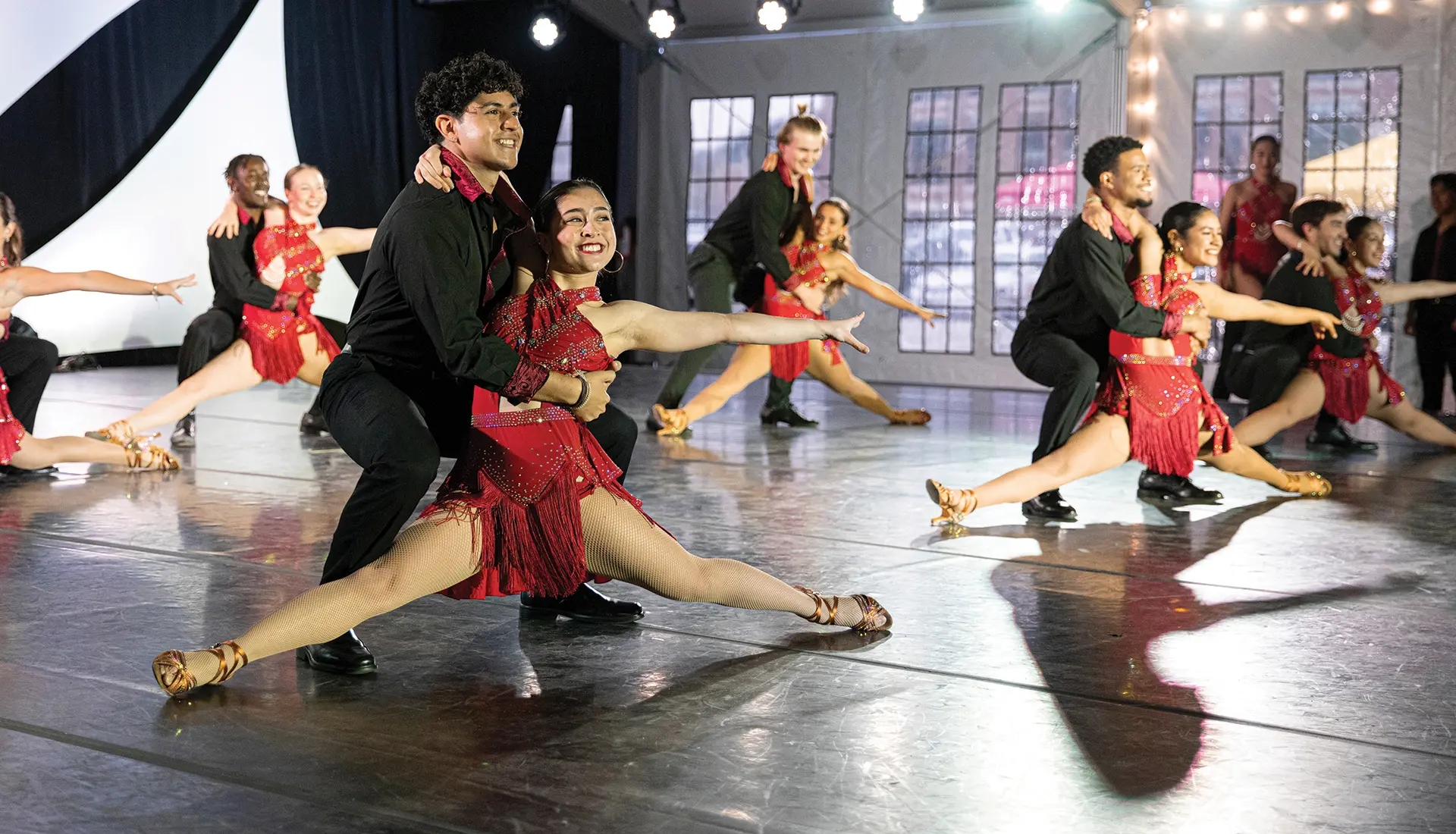 Dancers perform during Arts Fest