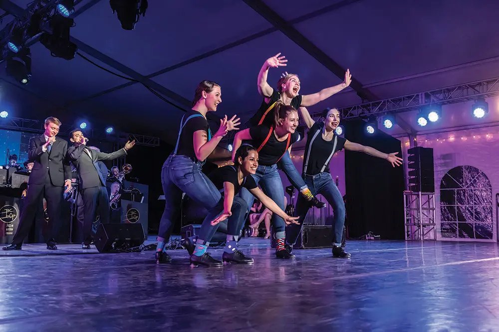 Students performing at Arts Fest
