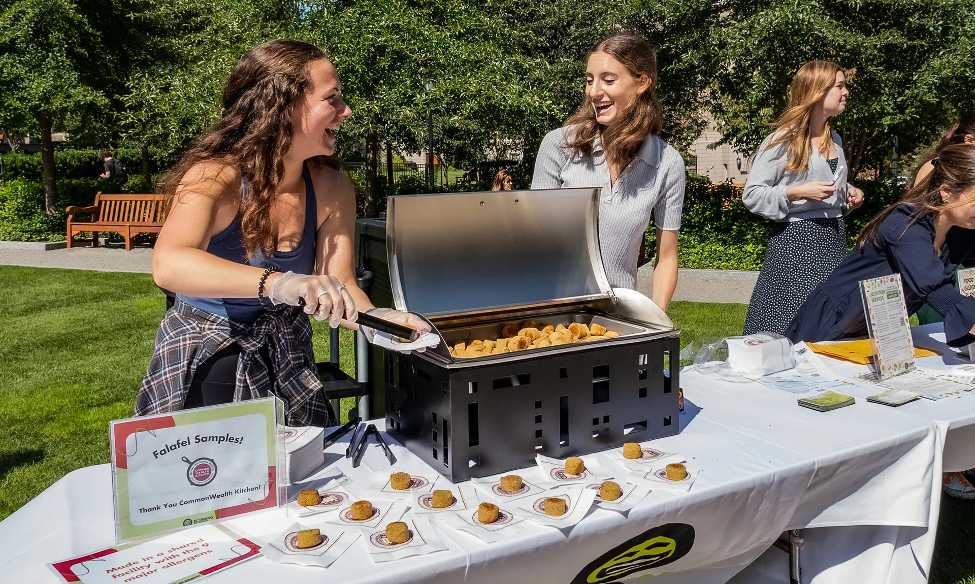 Students at Wellfest