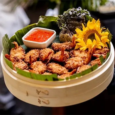 Popcorn shrimp
